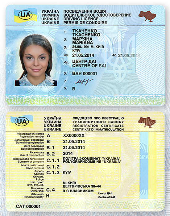 Украинские водительские права в Крыму